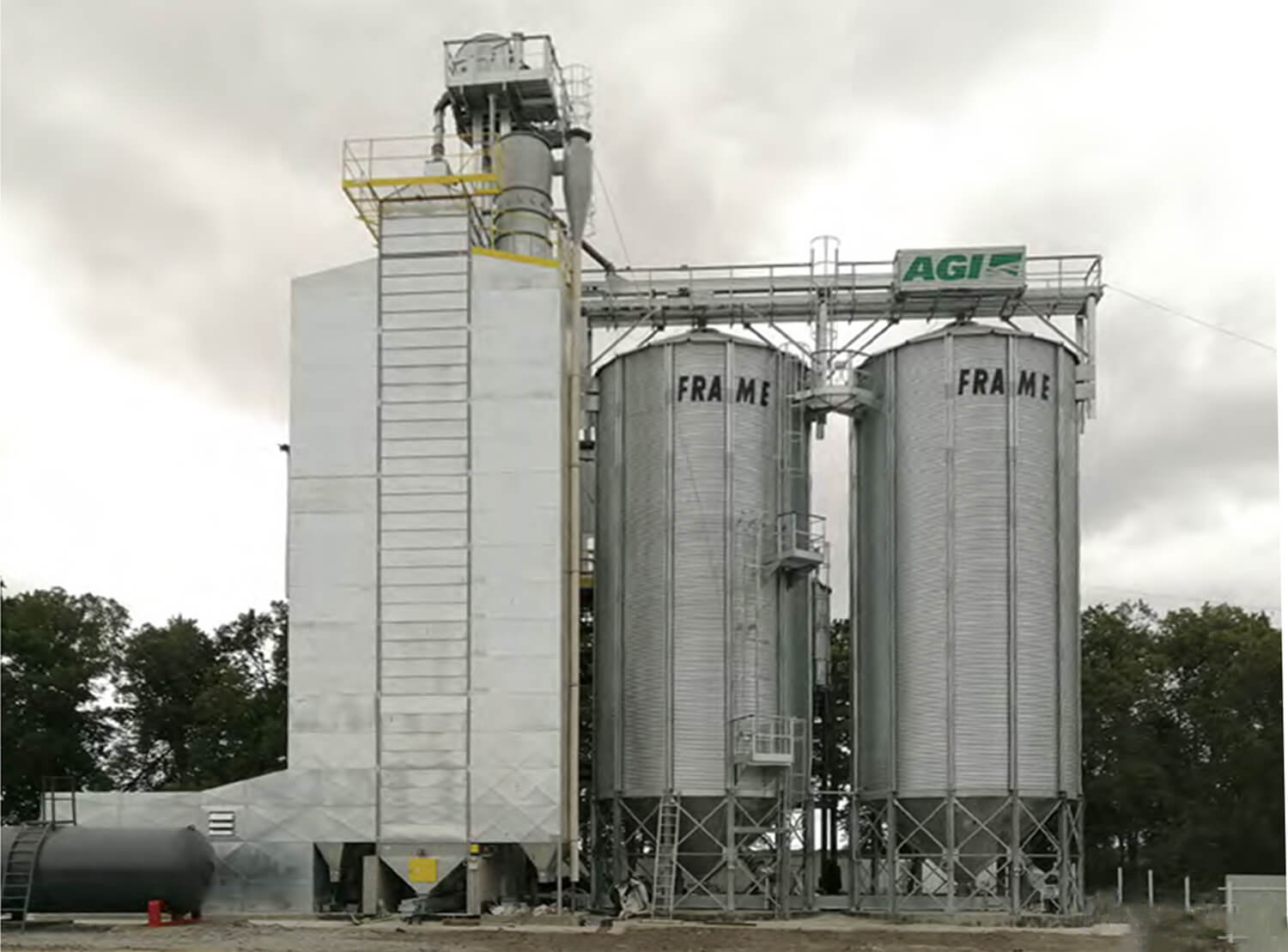 Комплекс з приймання, дообробки та відвантаження зерна СТОВ «Лободіно»