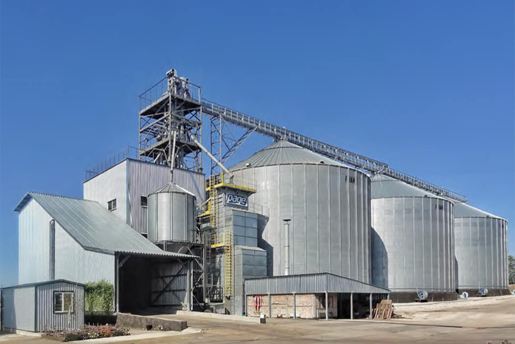 Зерноприймально-сушарний комплекс смт. Святогорівка ПрАТ «Екопрод»